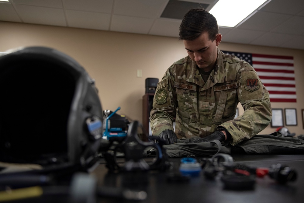 AFE Airmen inspect G-suits