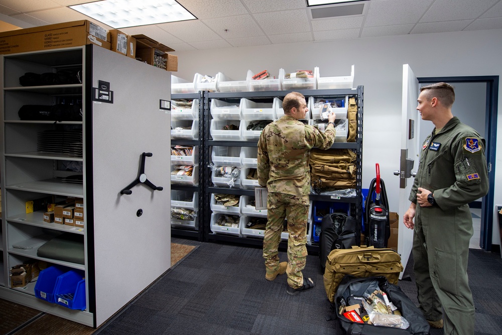 71st RQS loadmasters maintain supply, enable mission