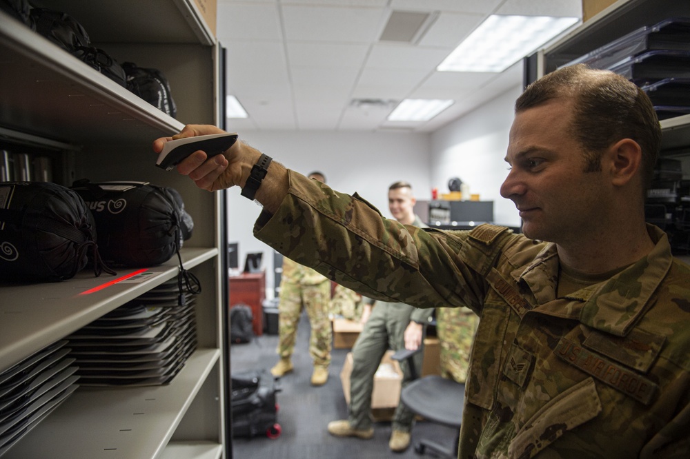 71st RQS loadmasters maintain supply, enable mission