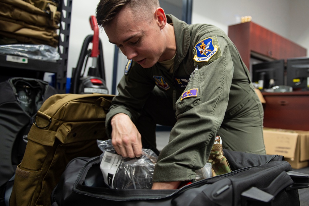 71st RQS loadmasters maintain supply, enable mission