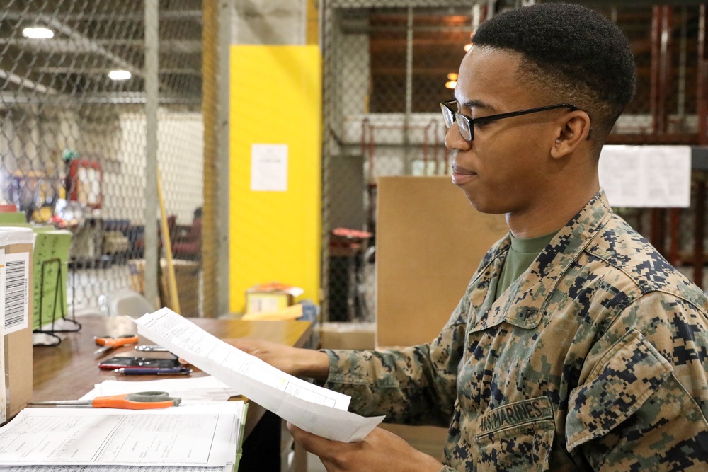 Supplying the Demand | CLR-37 Marine prepares for upcoming field exercise