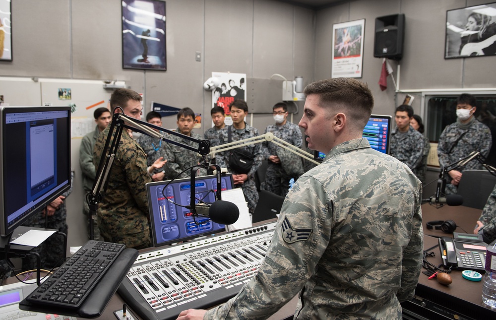 JASDF members from Iruma AB tour Yokota AB