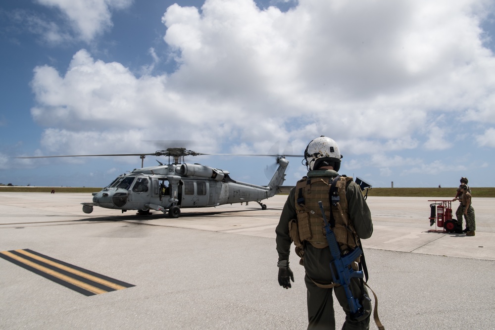 US Navy, US Air Force and Koku Jieitai conduct combat search and rescue training