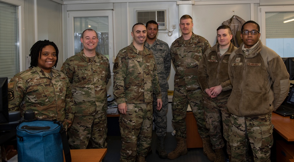 Home away from home: first sergeant supports 52nd FW GSU