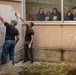 Marines and Sailors renovate an Italian high school