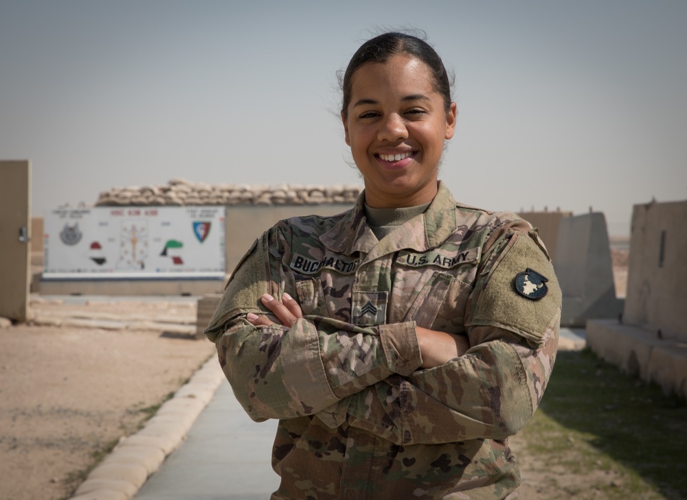 Sgt. Shanice Buckhalton: To serve her country and community