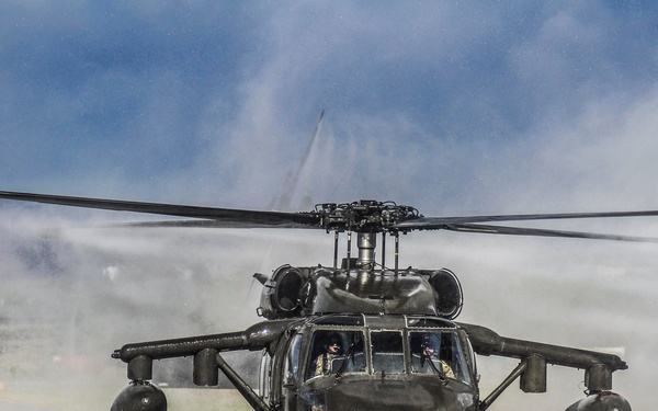 COL Keeter's Water Salute