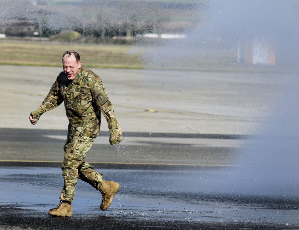 COL Keeter's Water Salute