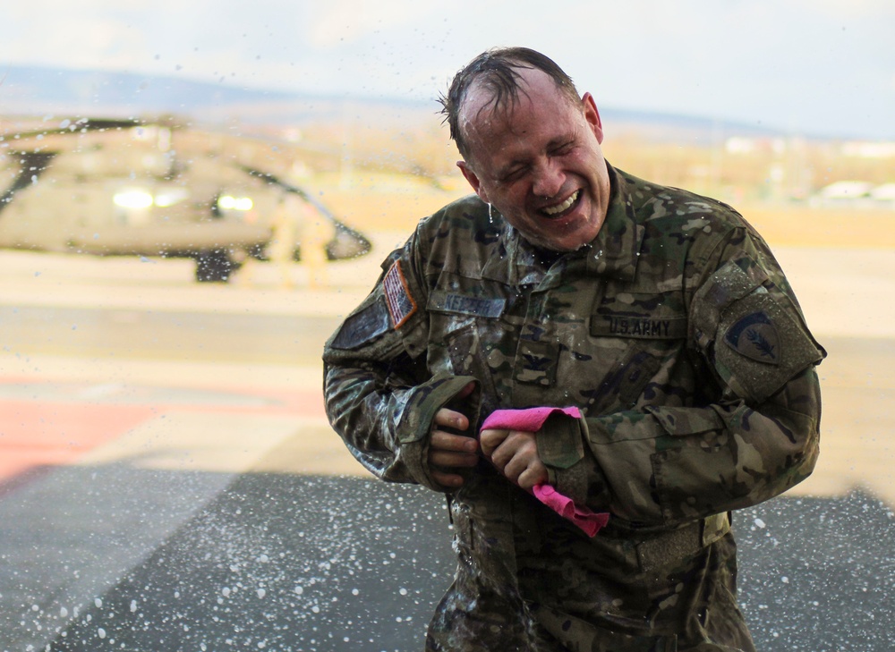 COL Keeter's Water Salute