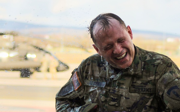 COL Keeter's Water Salute