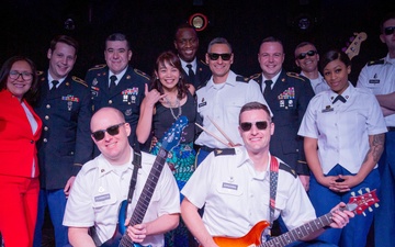 Members of the USAREUR Band &amp; Chorus perform for a ceremony at the U.S. Embassy in Addis Ababa, Ethiopia.  (Photo by U.S. Army Spc. Ben Pennington / released)