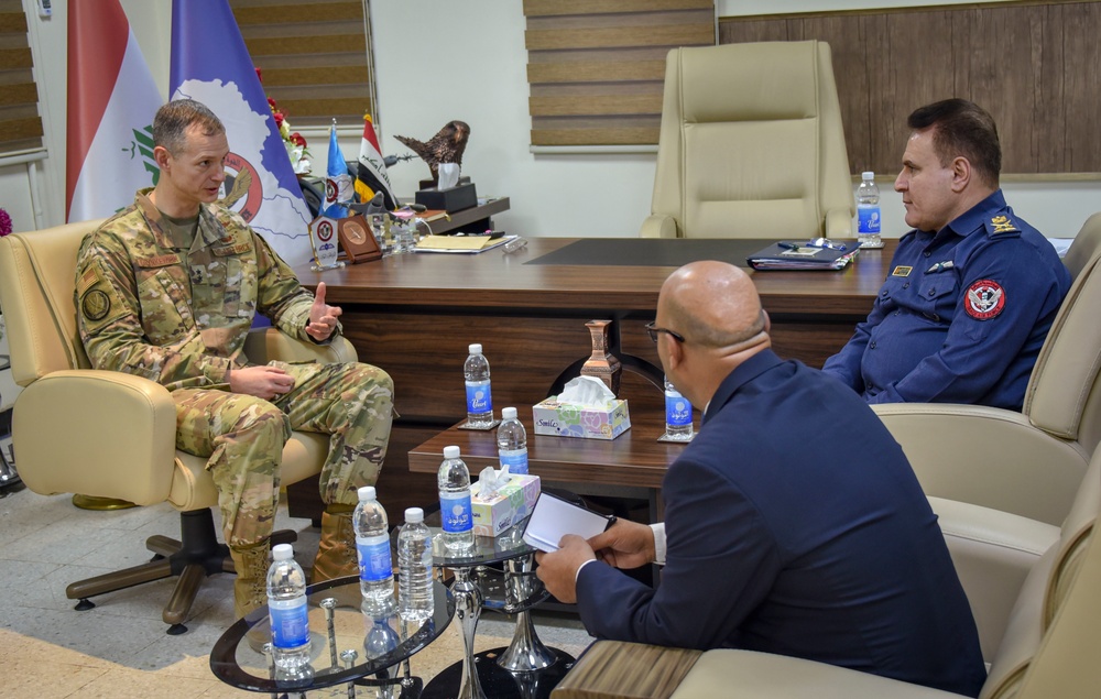 CJTF-OIR deputy commander meets with Iraqi Air Force chief of staff