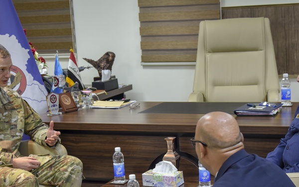 CJTF-OIR deputy commander meets with Iraqi Air Force chief of staff