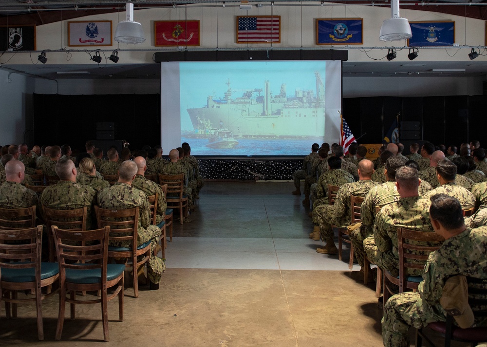 Camp Lemonnier's CRS Change of Charge Ceremony