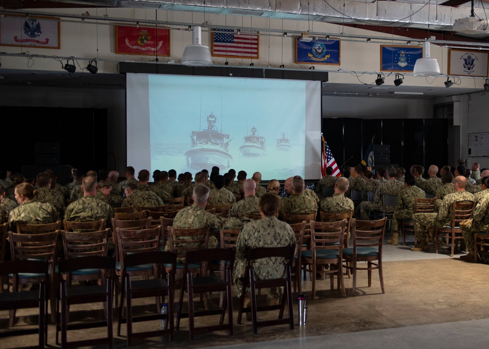 Camp Lemonnier's CRS Change of Charge Ceremony
