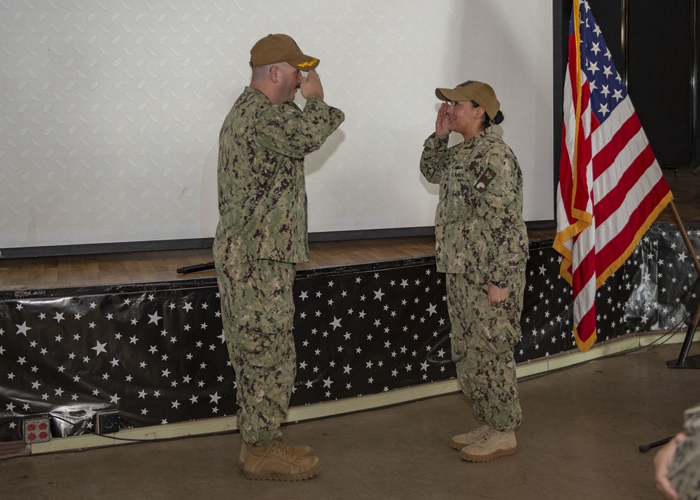 Camp Lemonnier's CRS Change of Charge Ceremony