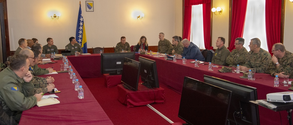 USAFE, Bosnia, Herzegovina build partnerships through force development