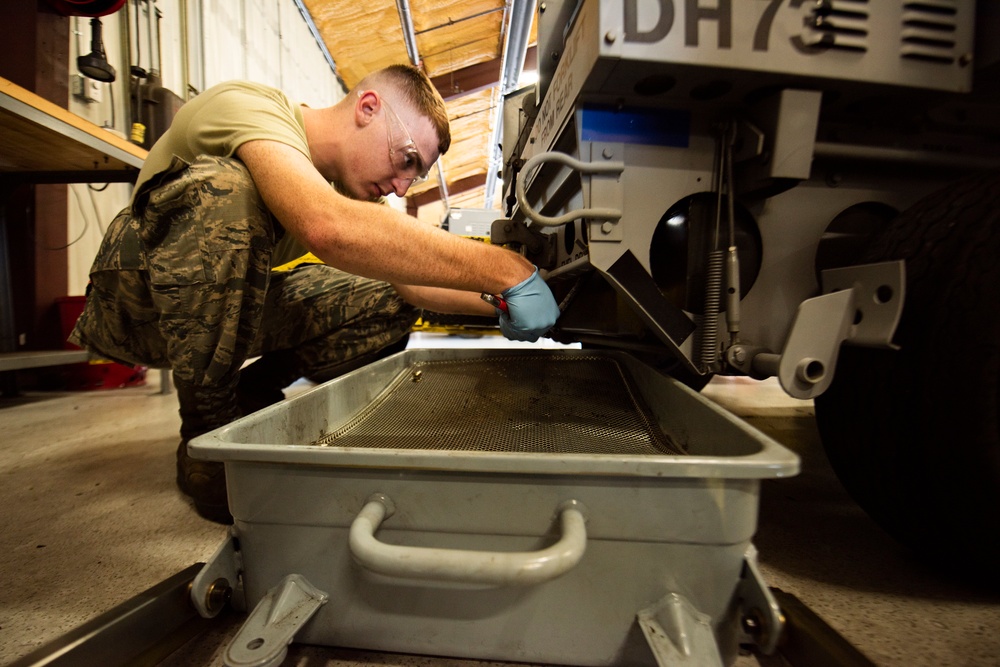 AGE maintains ground equipment