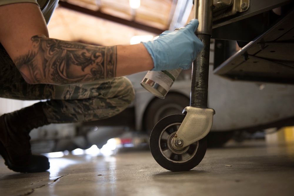 AGE maintains ground equipment