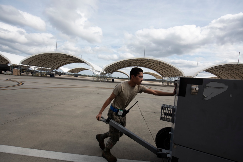 AGE maintains ground equipment