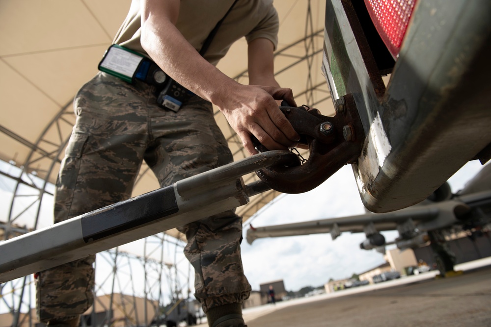 AGE maintains ground equipment