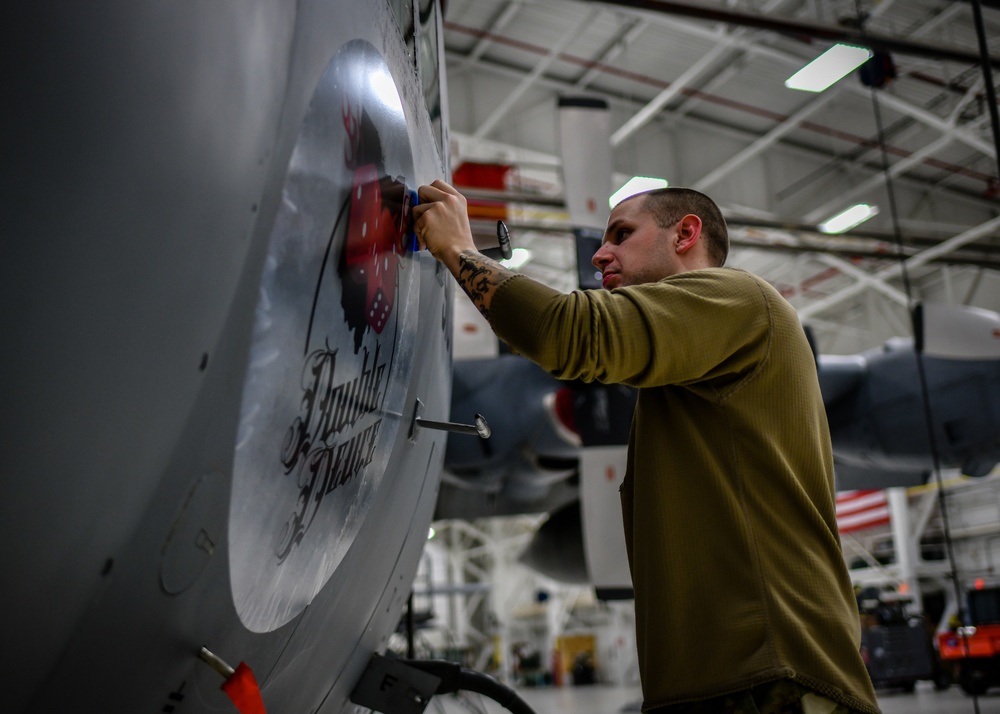 Double Deuce receives new nose art