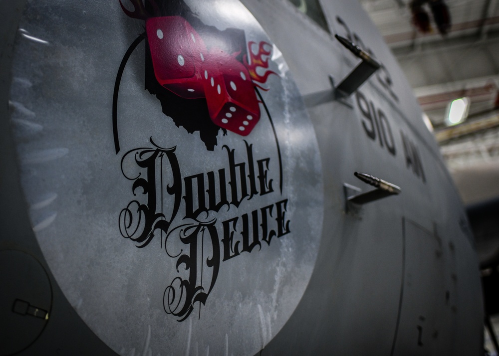 Double Deuce receives new nose art