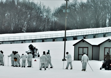 Photo Essay: Cold-Weather Operations Course Class 20-03 students learn skiing techniques at Fort McCoy
