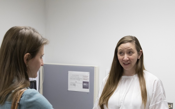 Congressional Staffer Jacqueline Ripke visits WRAIR