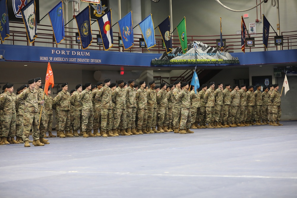 41st Engineer Battalion Change of Command ceremony