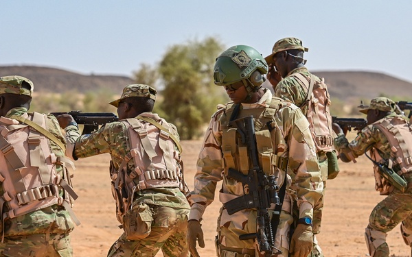 Policing the line at Flintlock 20