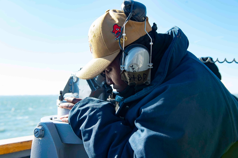 Stout Conducts Operations in the Atlantic
