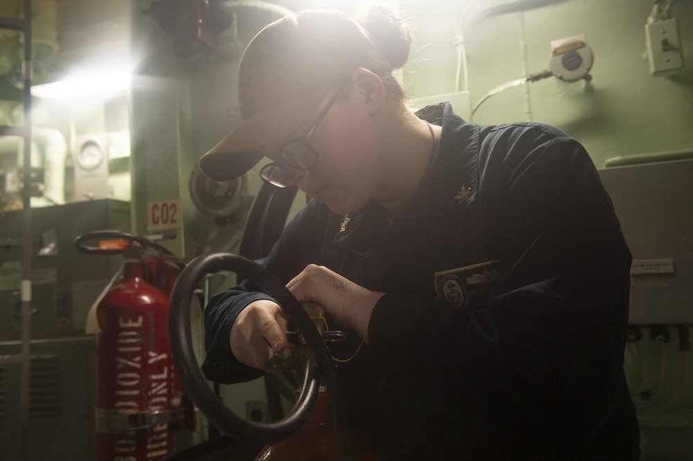 Stout Conducts Operations in the Atlantic