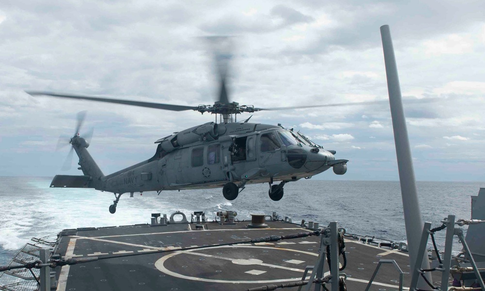 Stout Conducts Operations in the Atlantic