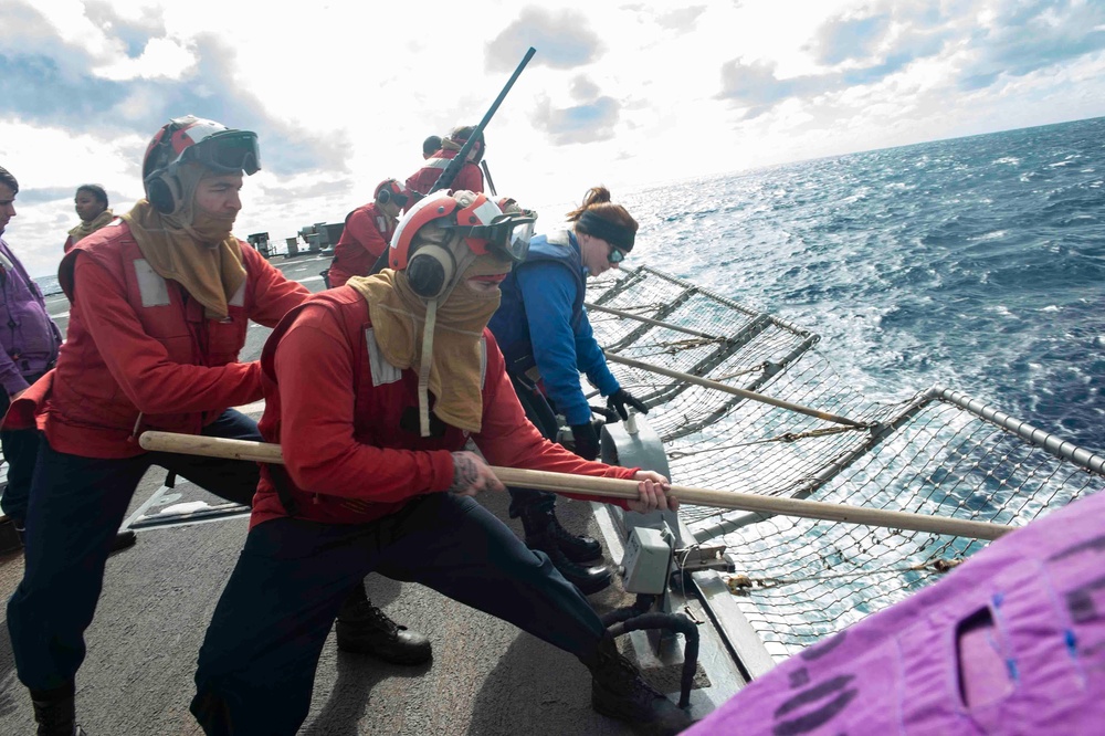 Stout Conducts Operations in the Atlantic
