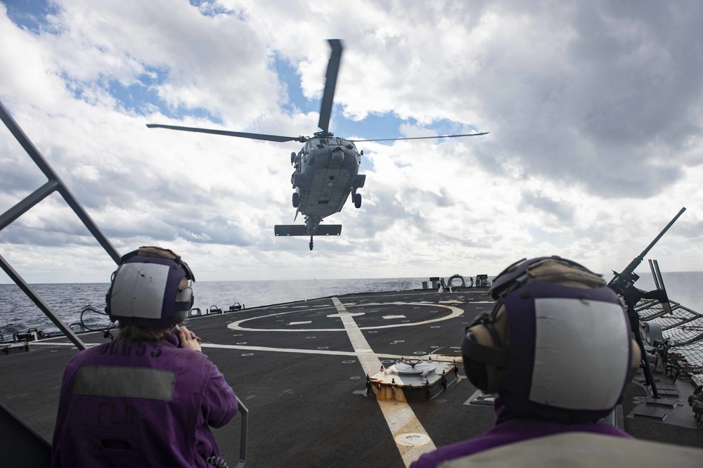 Stout Conducts Operations in the Atlantic