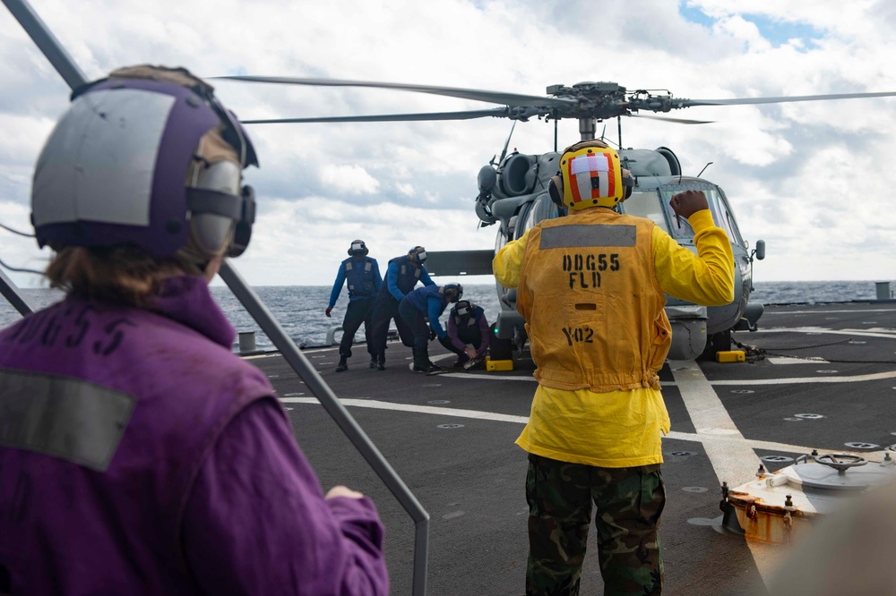 Stout Conducts Operations in the Atlantic