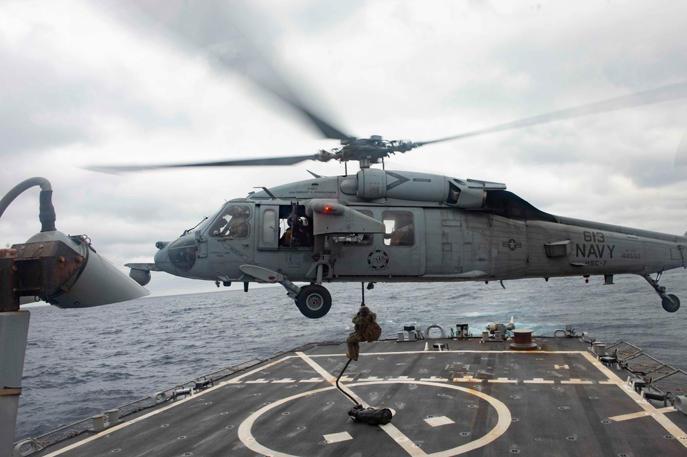 Stout Conducts Operations in the Atlantic