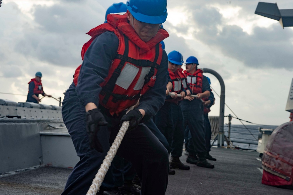 Stout Conducts Operations in the Atlantic