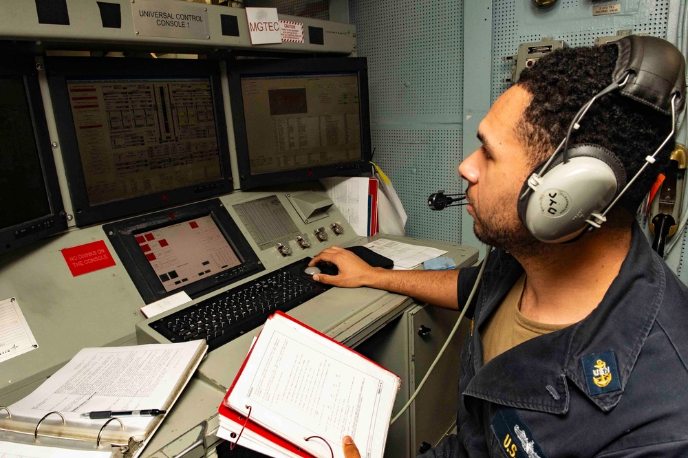 Stout Conducts Operations in the Atlantic