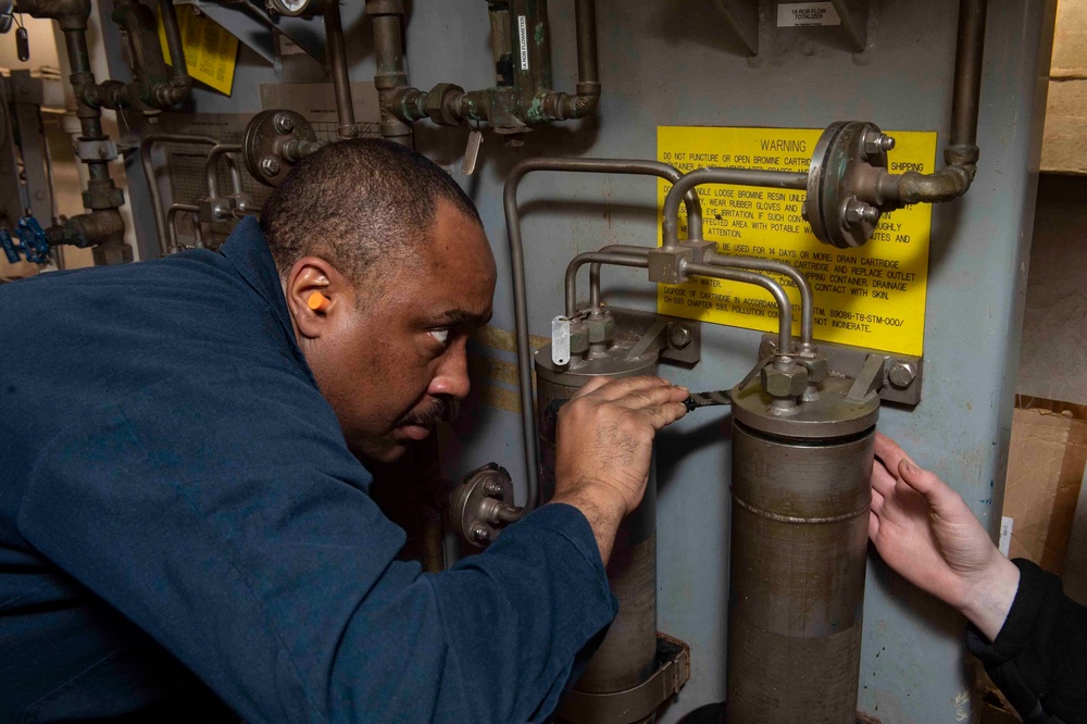 Stout Conducts Operations in the Atlantic