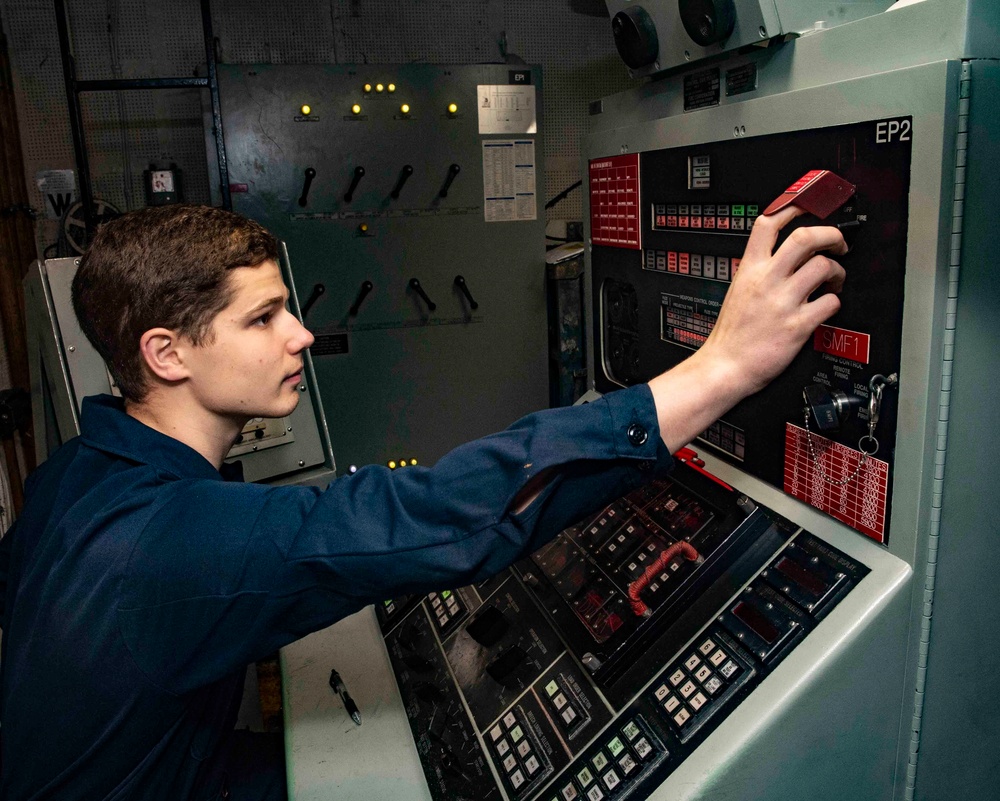 Stout Conducts Operations in the Atlantic