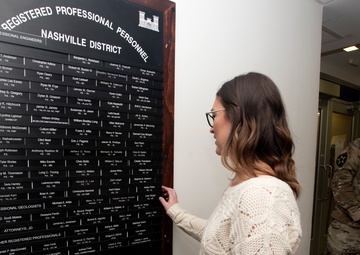 Nashville District recognizes its newest professional engineers
