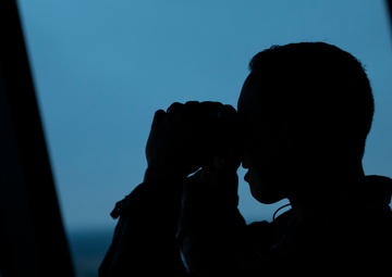 Night shift Airmen ensure base safety 24/7