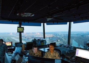 Night shift Airmen ensure base safety 24/7