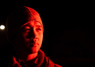 Night shift Airmen ensure base safety 24/7
