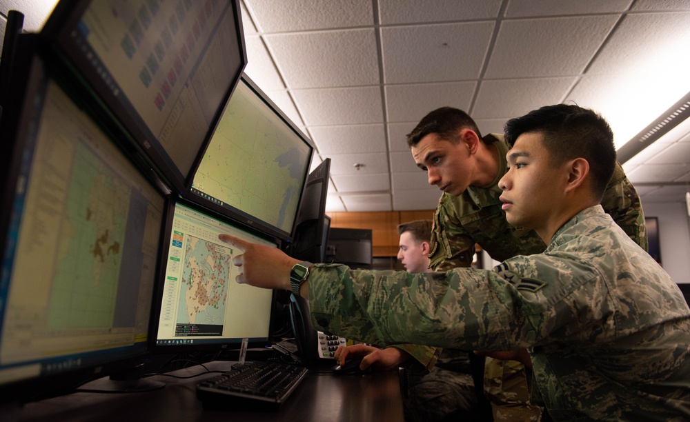 Night shift Airmen ensure base safety 24/7