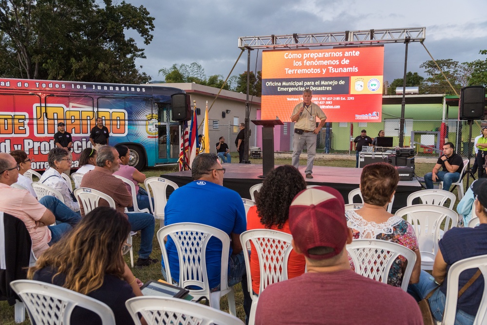 Community Safety Meeting for Residents and Quake Survivors