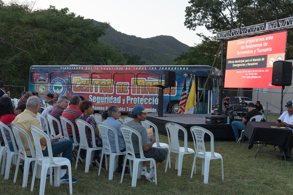 Community Safety Meeting for Residents and Quake Survivors