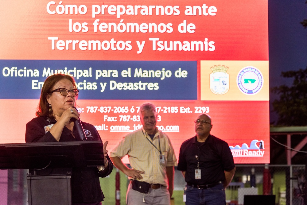 Community Safety Meeting for Residents and Quake Survivors